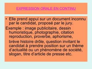 Modalites Epreuve Orale Langues Vivantes Bac Pro En 3 Ans