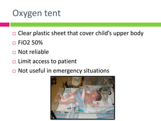 Fio2 Sheet Modalities of oxygen therapy in picu 31 3-14 | PPTX