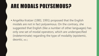 Modality | PPTX