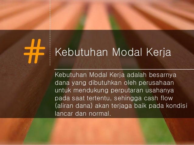 Modal kerja