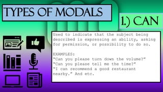 Modals, English, educational, Important. | PDF