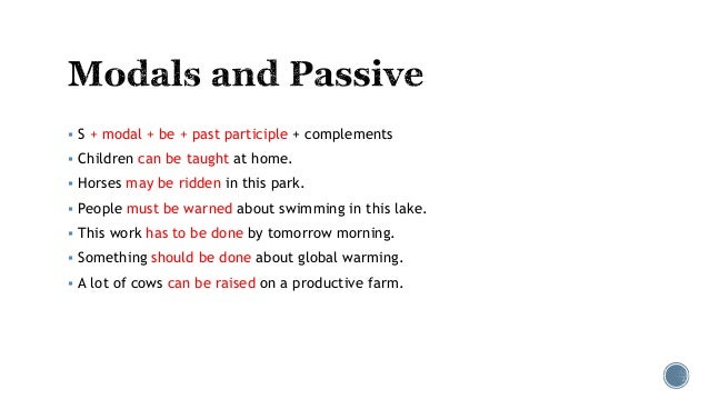 passive of modal verbs exercises passive of modal verbs exercises