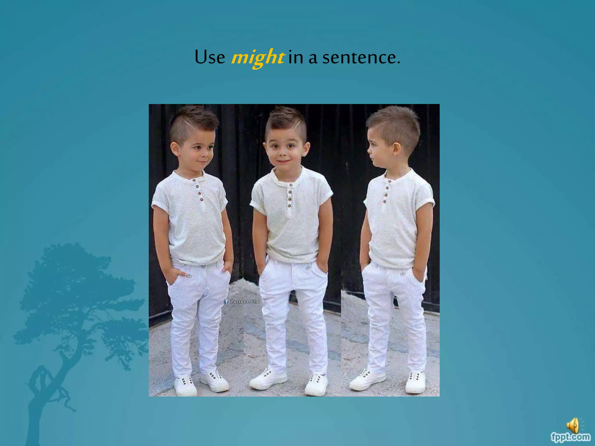 Use might in a sentence.
 