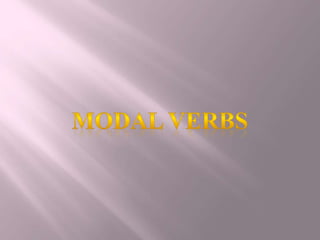 MODAL VERBS - ROBYHEP