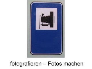 fotografieren – Fotos machen