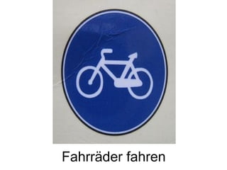 Fahrräder fahren