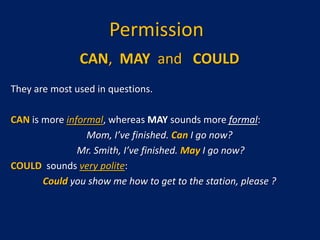 Modal Verbs | PPSX