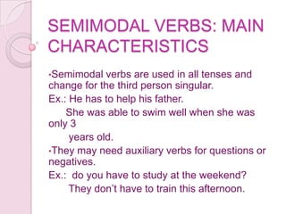 Modal verbs | PPTX