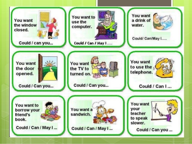 modal verbs requests and