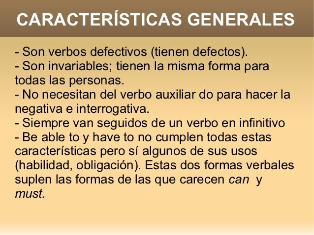 Modal verbs (2)