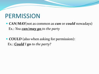 Modal verbs c2 | PPTX