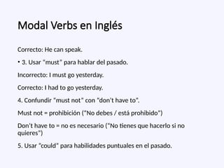 Modal verbs english for teenagers and adults presentatiton | PPTX