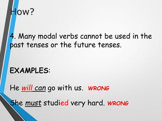Modal Grade MODAL Grade 8 Week 4. And Semi Modals... | PDF