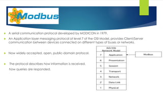 Modbus | PPTX | Computer Networking | Computing