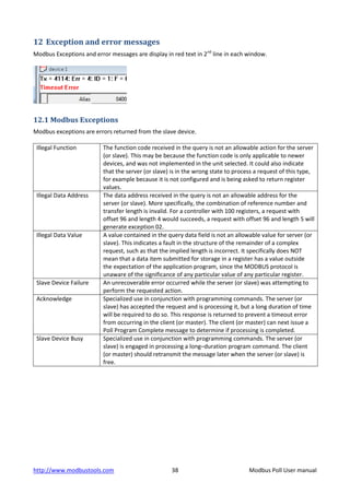 Modbuspollmanual | PDF