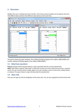 Modbuspollmanual | PDF