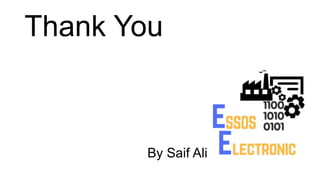 Thank You
By Saif Ali
 