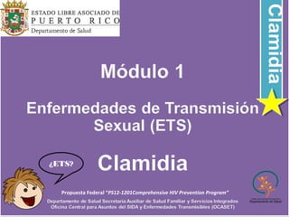 ¿ETS?
Propuesta Federal “PS12-1201Comprehensive HIV Prevention Program”
 