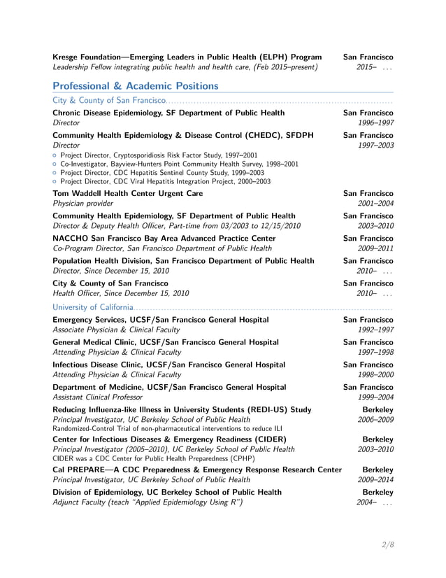 Curriculum vitae (LaTeX PDF) PDF Curriculum vitae (LaTeX PDF) PDF