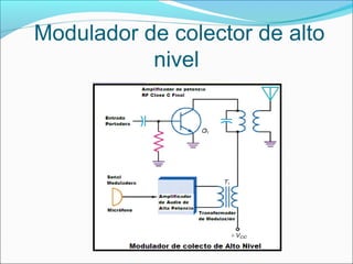 Modulador de colector de alto
nivel
 
