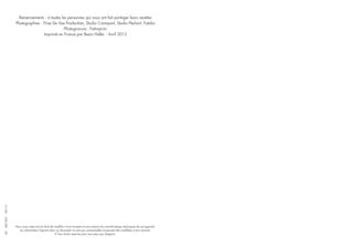 Nous nous réservons le droit de modifier à tout moment et sans préavis les caractéristiques techniques de cet appareil.
Les informations figurant dans ce document ne sont pas contractuelles et peuvent être modifiées à tout moment.
© Tous droits réservés pour tous pays par Magimix.
réf.:460005-04/13
Remerciements : à toutes les personnes qui nous ont fait partager leurs recettes
Photographies : Prise De Vue Production, Studio Crampont, Studio Péchart, Fotolia
Photogravure : Fotimprim
Imprimé en France par Bezin Haller - Avril 2013
 