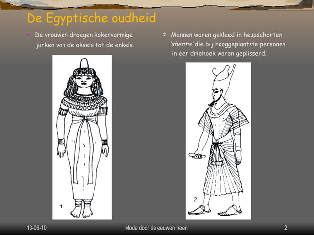 Mode door de eeuwen heen | PPT
