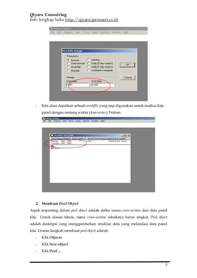 Modul Tutorial Data Panel