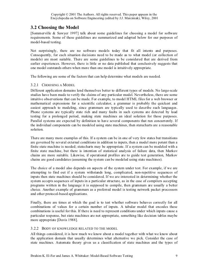 research paper model research papers on model based testing research paper model research papers on model based testing