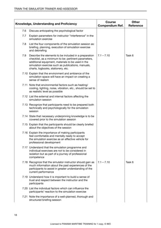 IMO Model Course 6.10 Edition 2012 | PDF