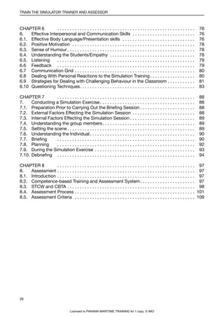 IMO Model Course 6.10 Edition 2012 | PDF