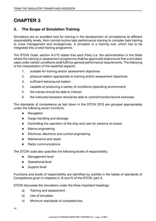 IMO Model Course 6.10 Edition 2012 | PDF