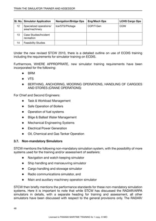 IMO Model Course 6.10 Edition 2012 | PDF