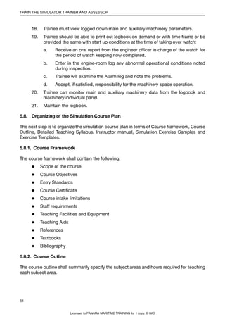 IMO Model Course 6.10 Edition 2012 | PDF