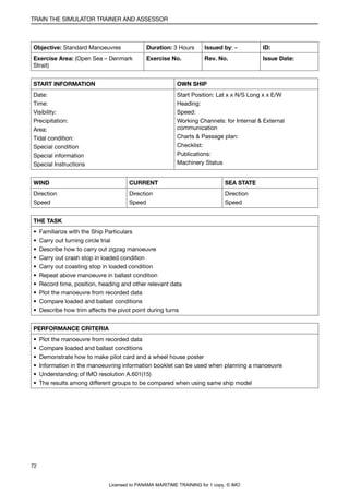 IMO Model Course 6.10 Edition 2012 | PDF