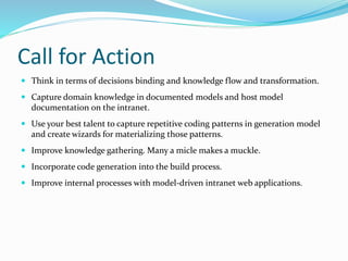 model based development tutorial creating models and... Model-driven development and Code generation | PPTX