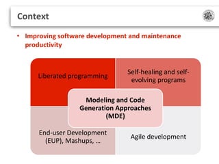 Model driven development and code generation of software systems | PPTX