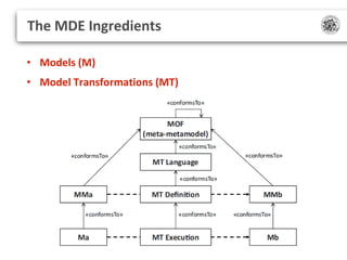 Model driven development and code generation of software systems | PPTX