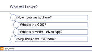 Model driven Power Apps for Dummies (and non-Dynamics Folks) | PPTX