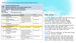 8
8
8
Contoh konversi dari silabus kelas fisik ke kelas virtual
Kelas virtual
 