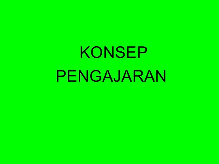 Model model pengajaran