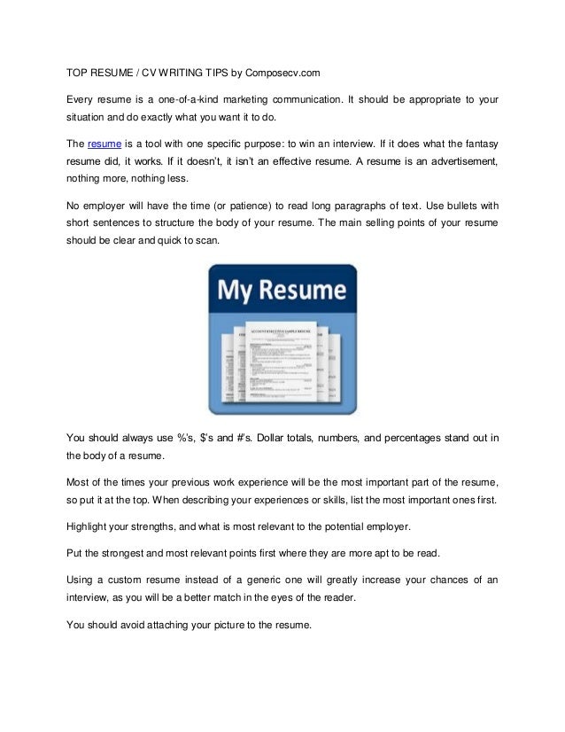 top recume cv writing tips model resumes free download download my resumes