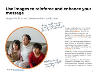 A Model of Using Slide Deck Design