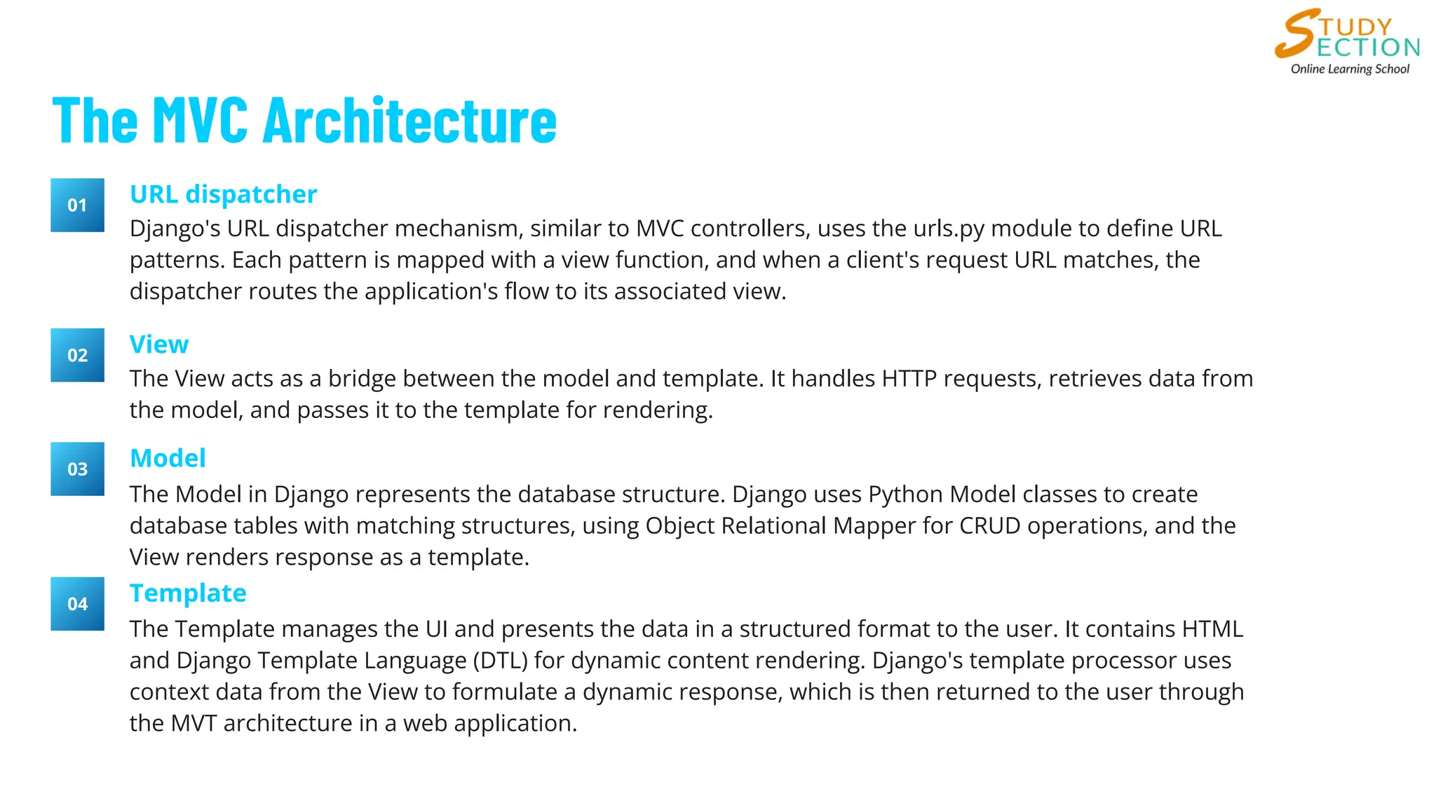 Model-View-Template (MVT) Architecture in Django | PDF