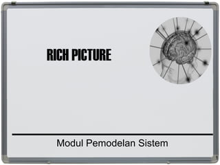 RICH PICTURE
Modul Pemodelan Sistem
1
 