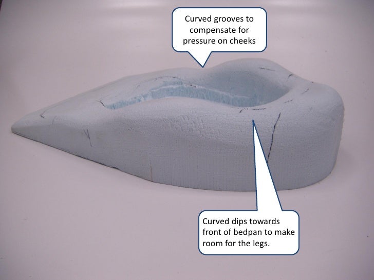 Model 4 first ergonomic fit bedpan