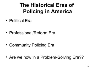 Community Policing: ASU Problem Oriented Policing | PPT