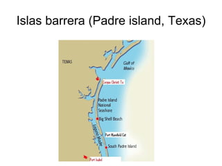 Islas barrera (Padre island, Texas) 