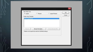 Modelador de base de datos ERwin