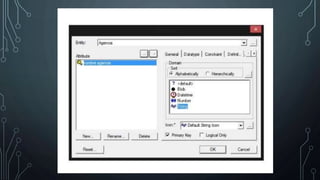 Modelador de base de datos ERwin