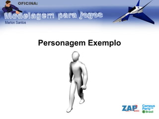 Modelagem 3D de personagens para jogos